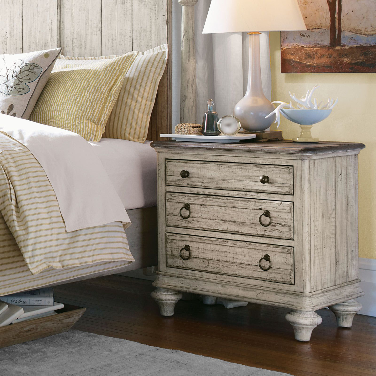 Picture of Solid Pine Weatherford Nightstand