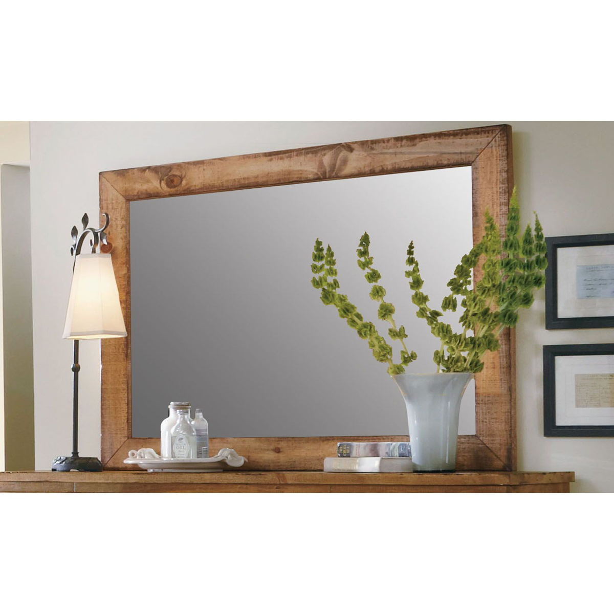 Picture of Pine Finish Mirror