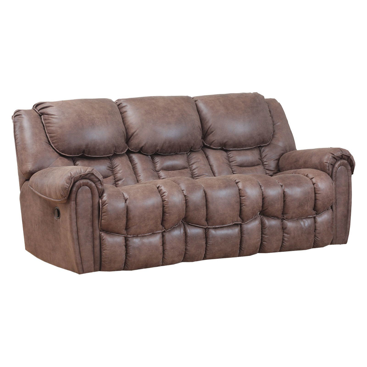 Picture of Mocha Chaise Recliner Sofa