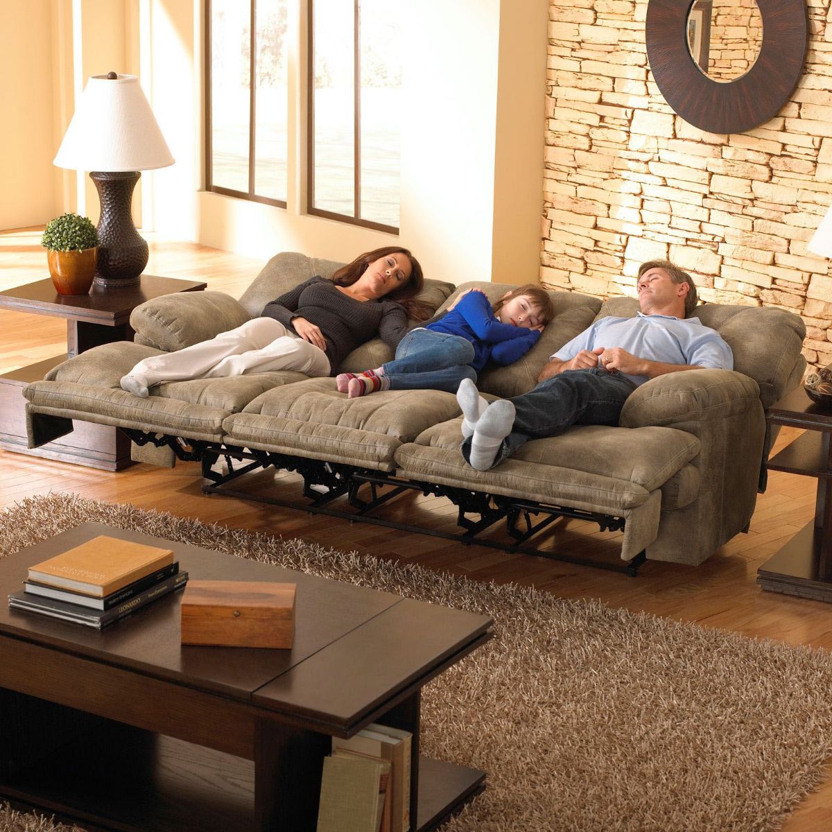 Picture of Voyager Lay Flat Power Reclining Sofa
