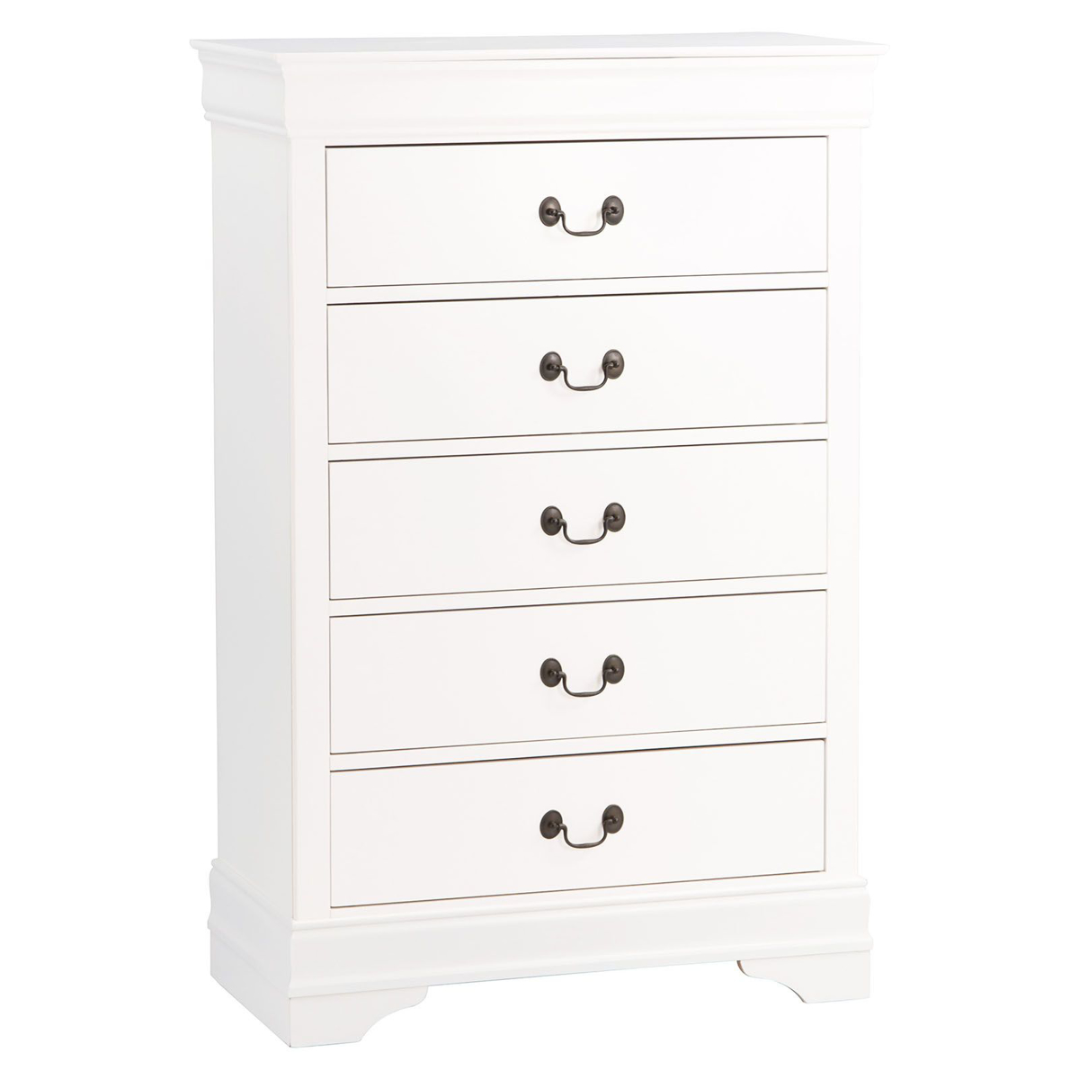 Picture of Mayville White 5-Drawer Chest