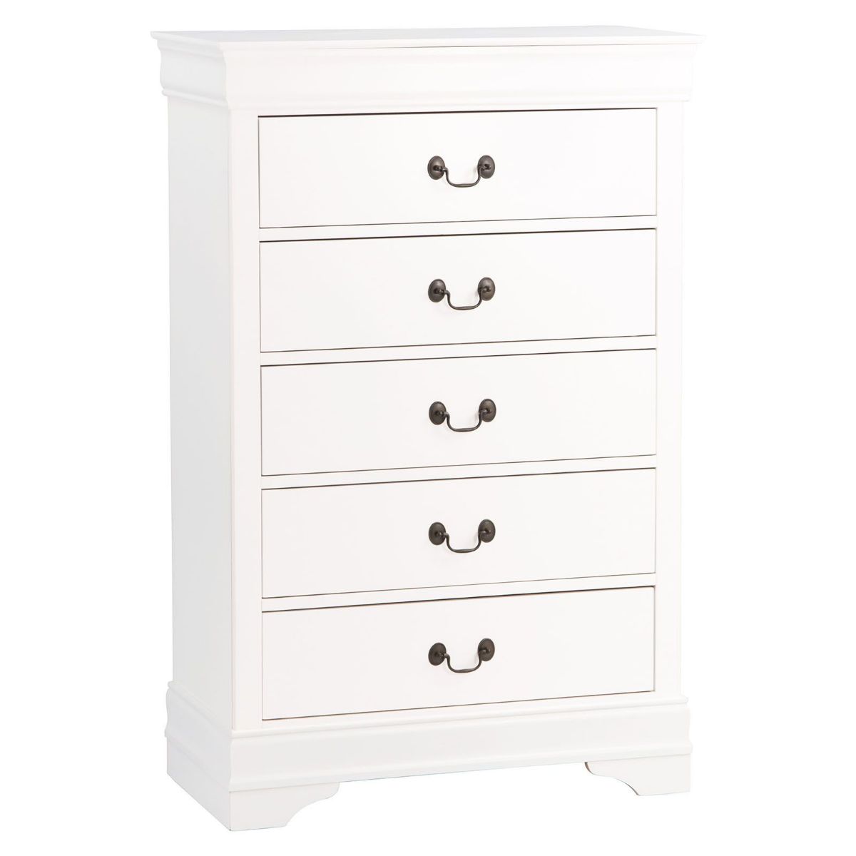 Picture of Mayville White 5-Drawer Chest