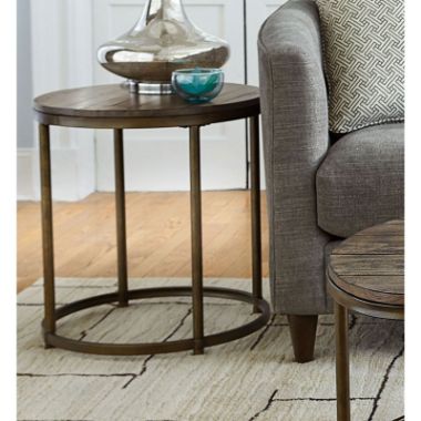 Leone Round End Table
