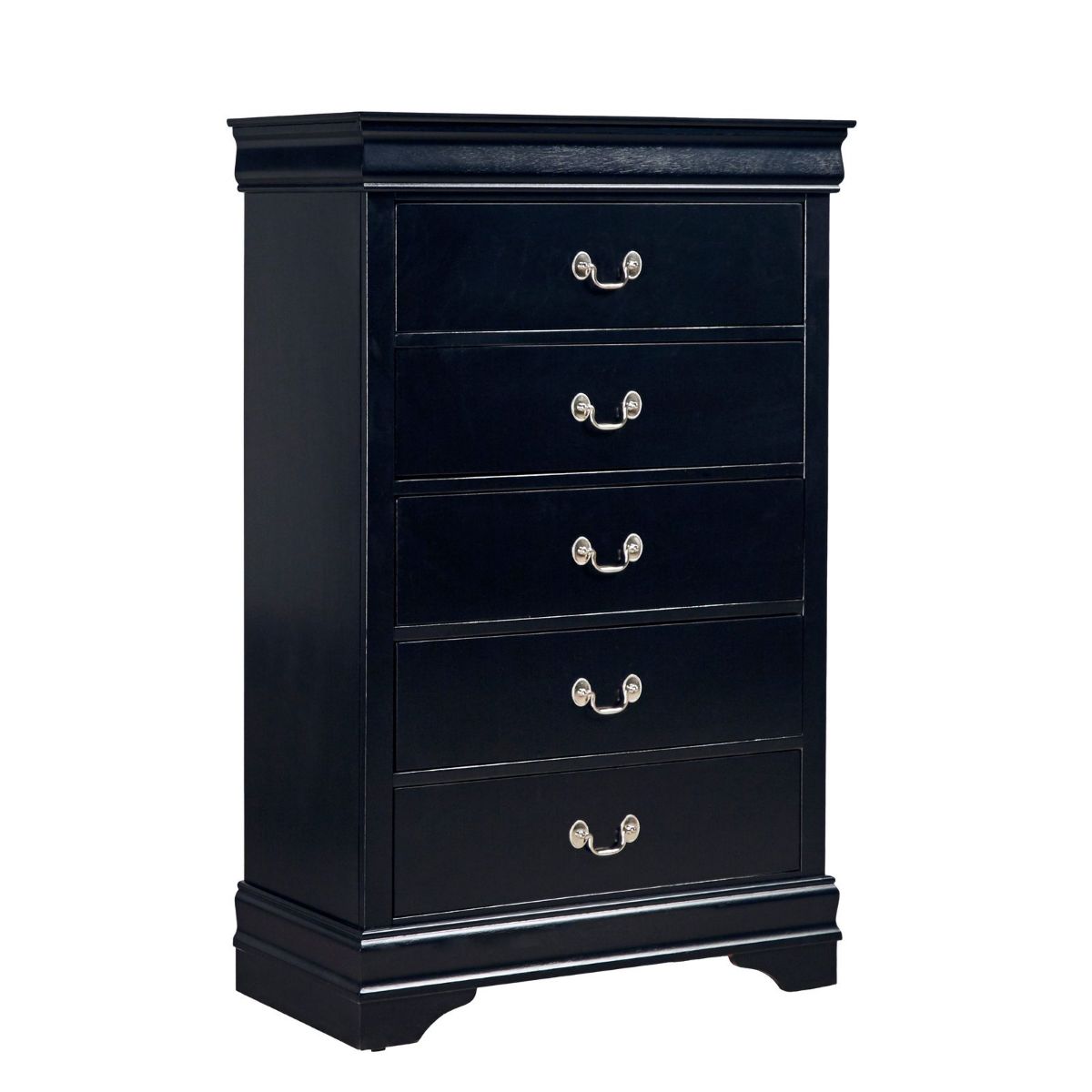 Picture of Mayville Black 5-Drawer Chest