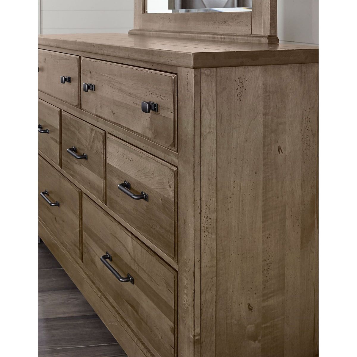 Picture of Cool Rustic Seven Drawer Dresser