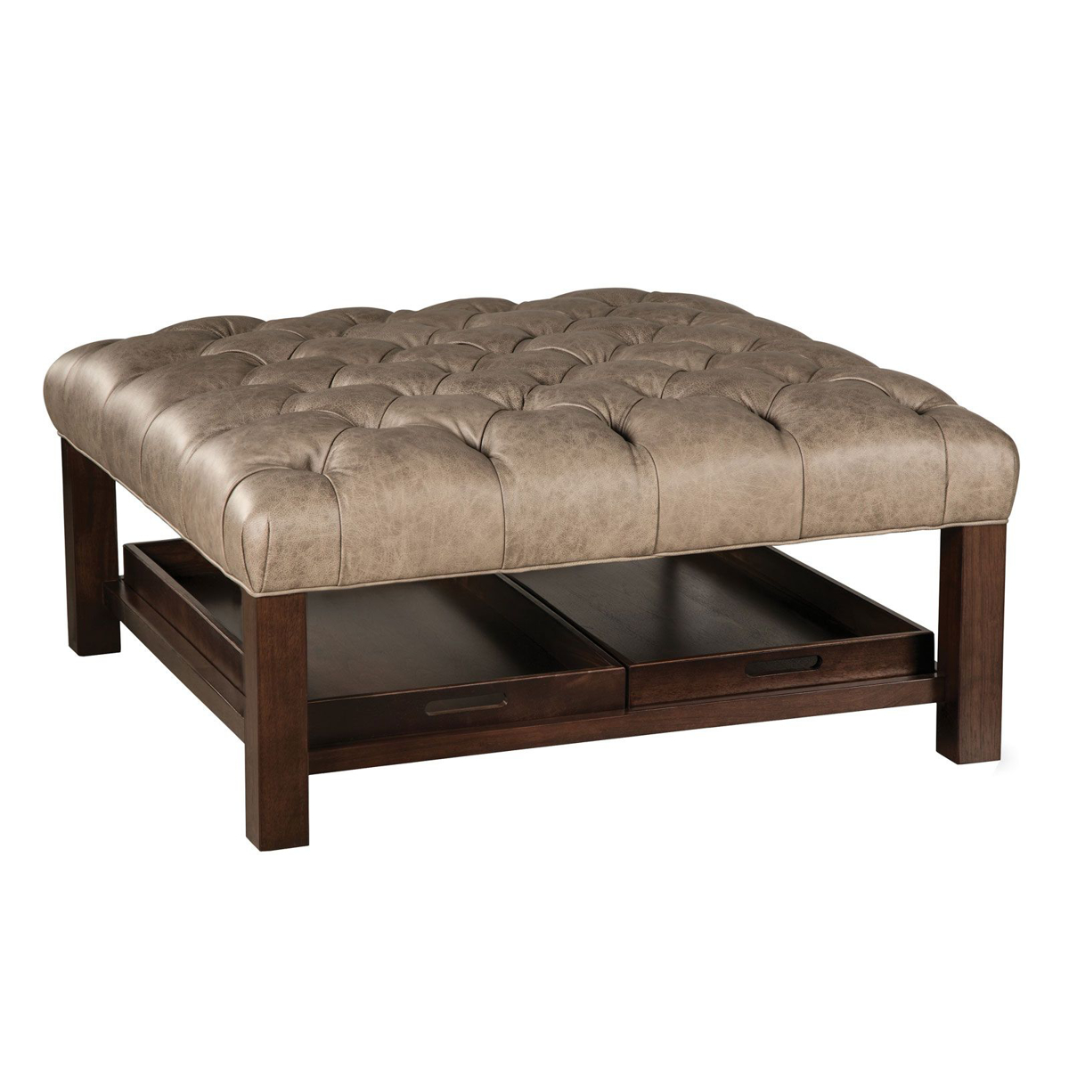 Picture of Winslow Leather Cocktail Ottoman