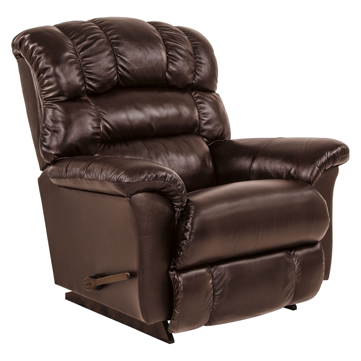 Picture of Randell Brown Leather Rocker Recliner