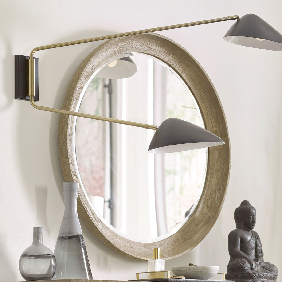 Picture of Symmetry Round Mirror