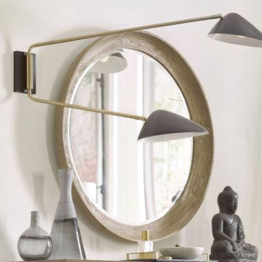 Symmetry Round Mirror