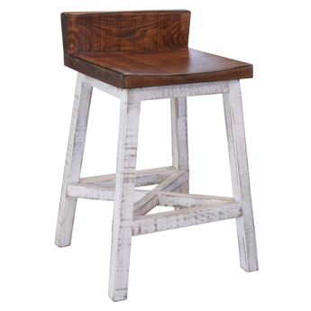 Picture of Pueblo Wooden Barstool