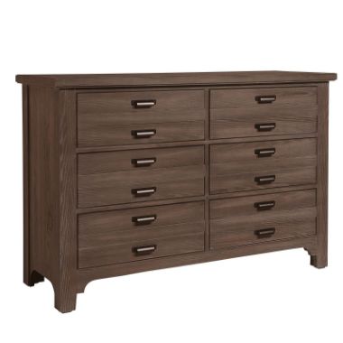 Bungalow Driftwood Double Dresser