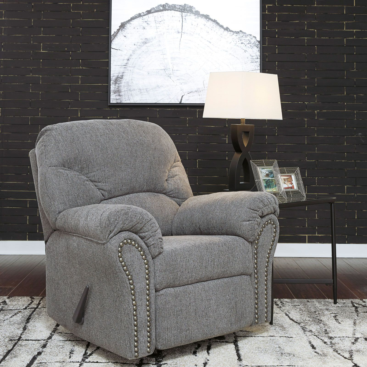 Picture of Allmax Pewter Rocker Recliner