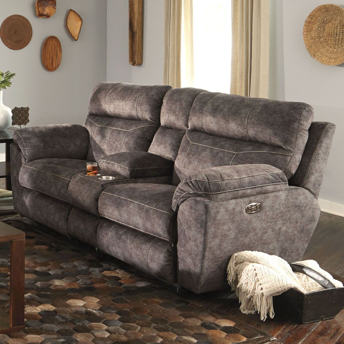 Picture of Sedona Smoke Power Reclining Loveseat