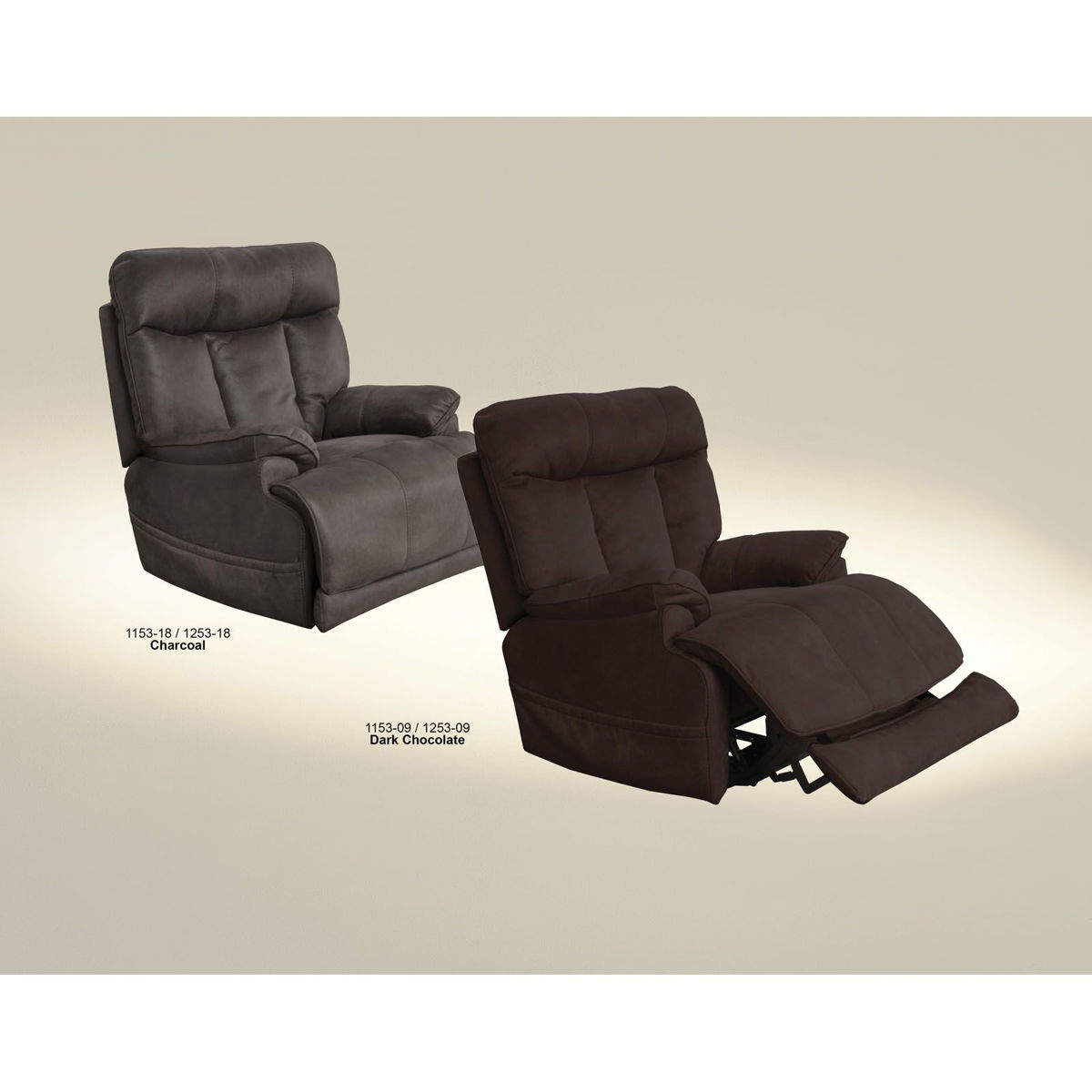 Picture of Anders Dark Chocolate Power Recliner