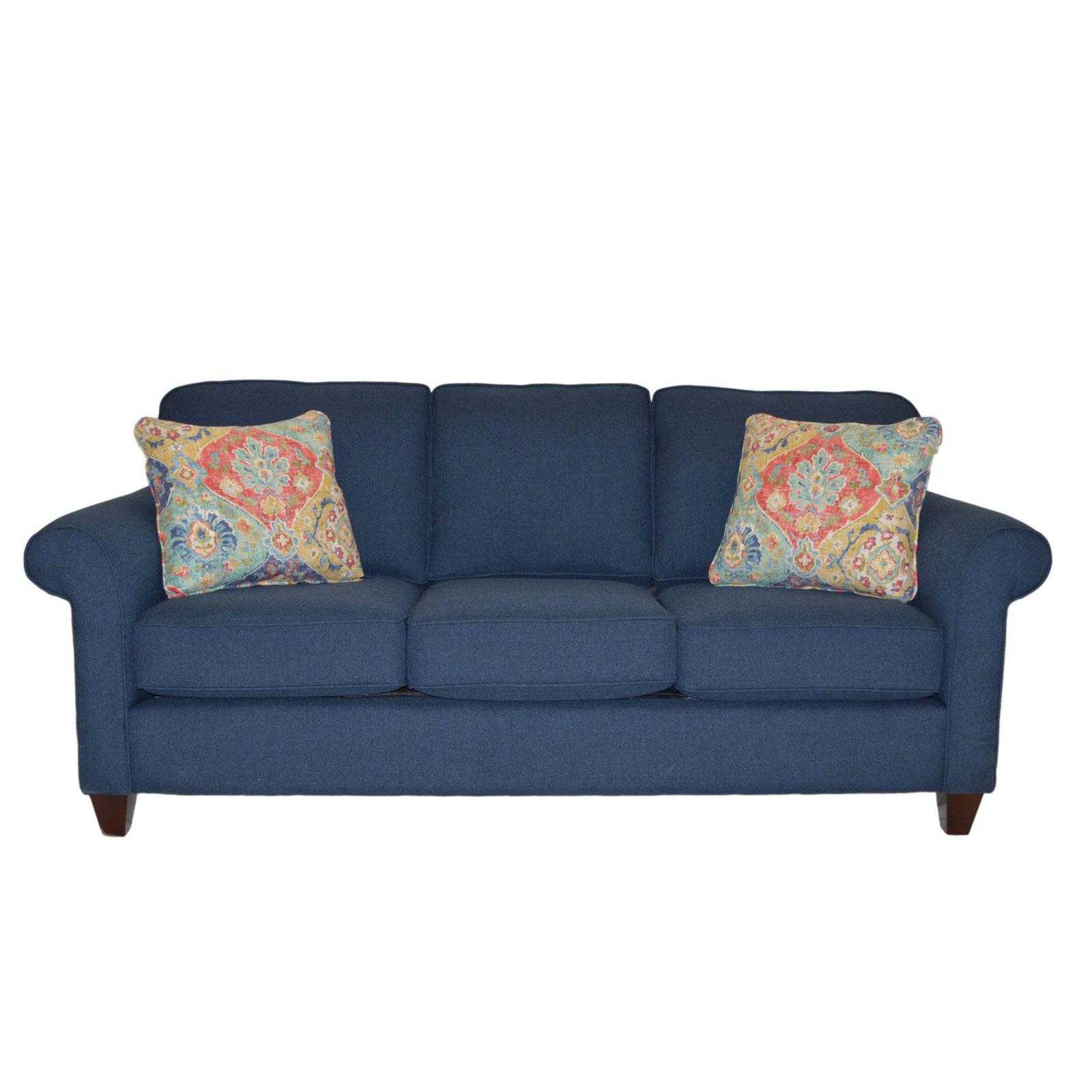 Navy blue queen 2024 sleeper sofa