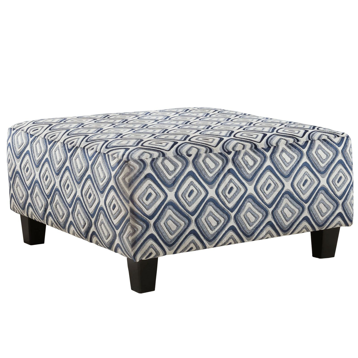 Picture of Groovy Navy Cocktail Ottoman