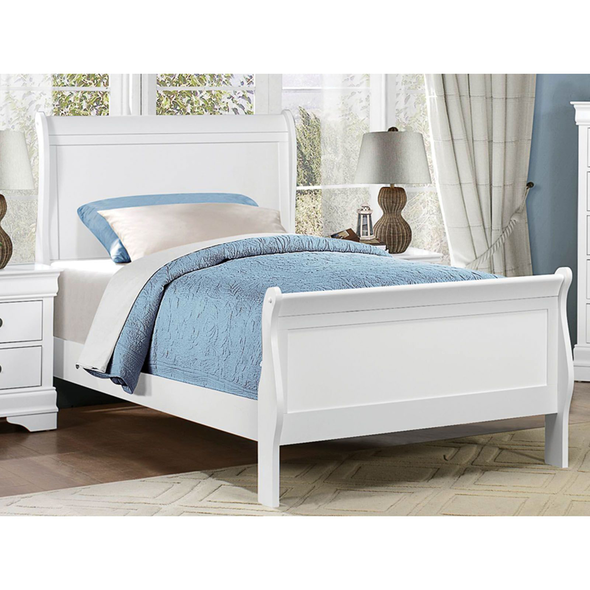 Picture of Mayville White Twin Bed