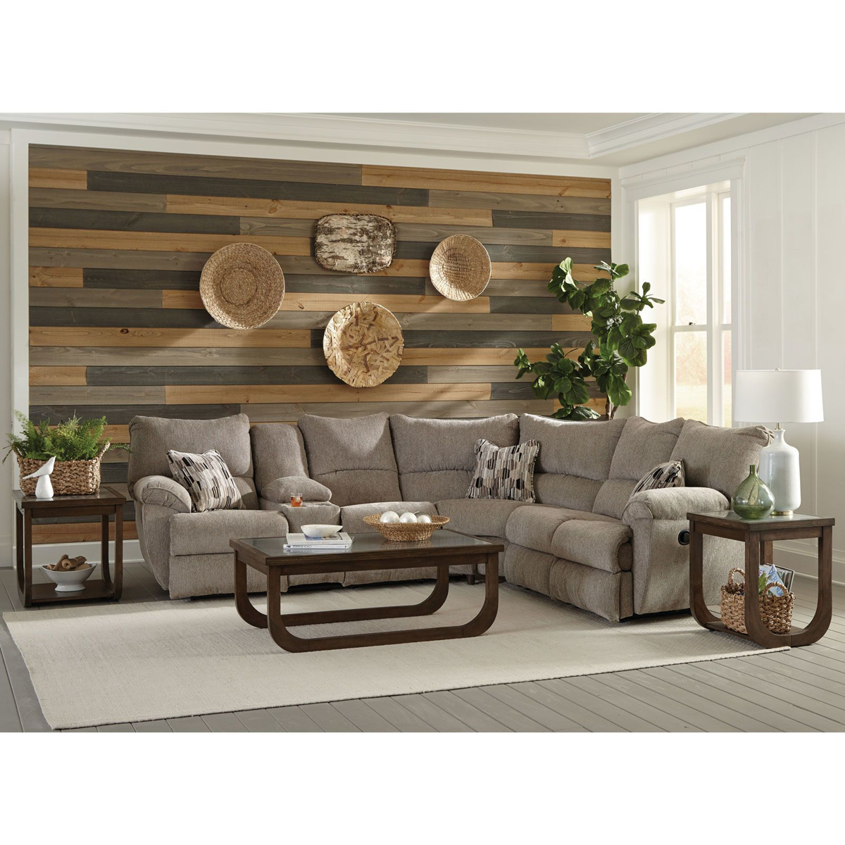 Picture of Elliott 2-Piece Power Recliner Sectional