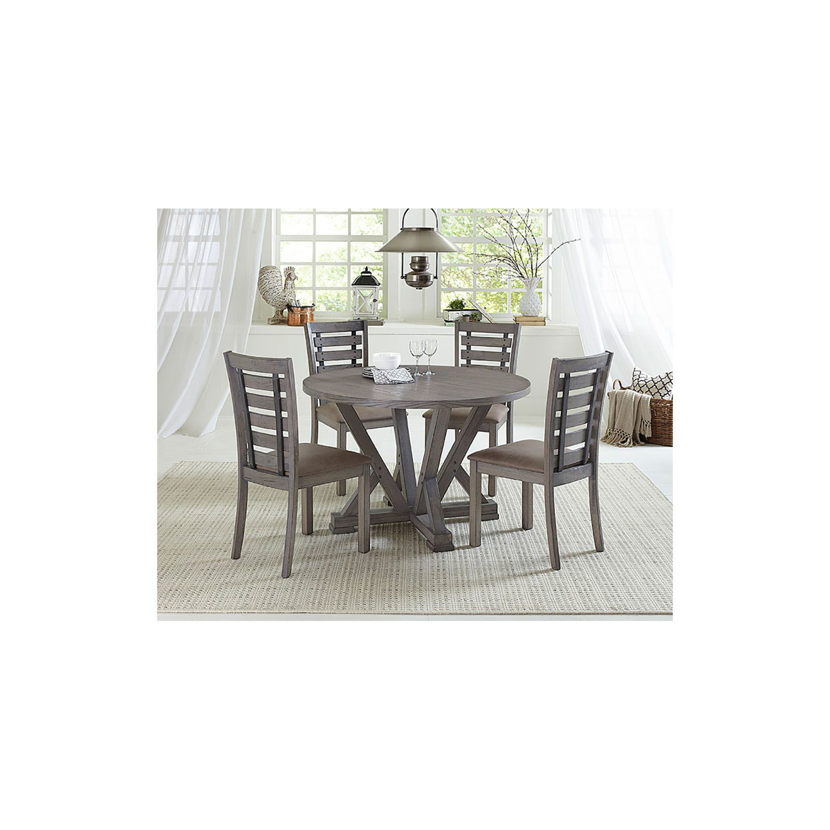 Picture of Fiji Dining Table & 4 Chairs