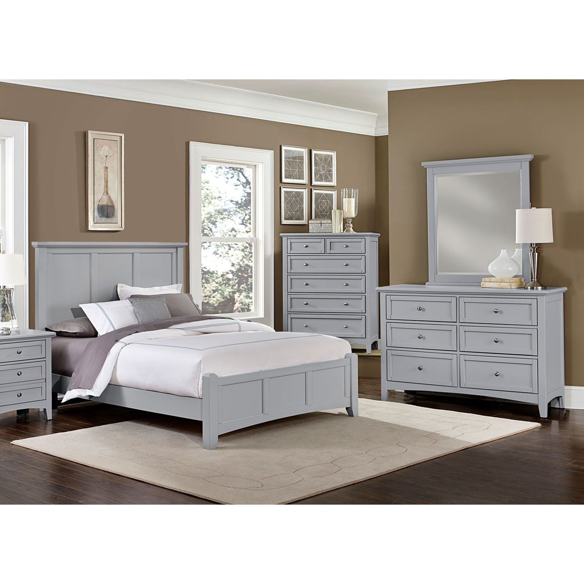 Picture of Bonanza Gray Full Size 3-Piece Group