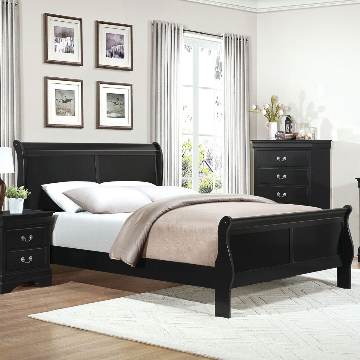 Picture of Mayville Black King Bed