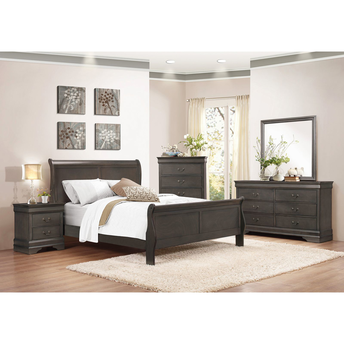 Picture of Mayville Gray Queen 3-Piece Group