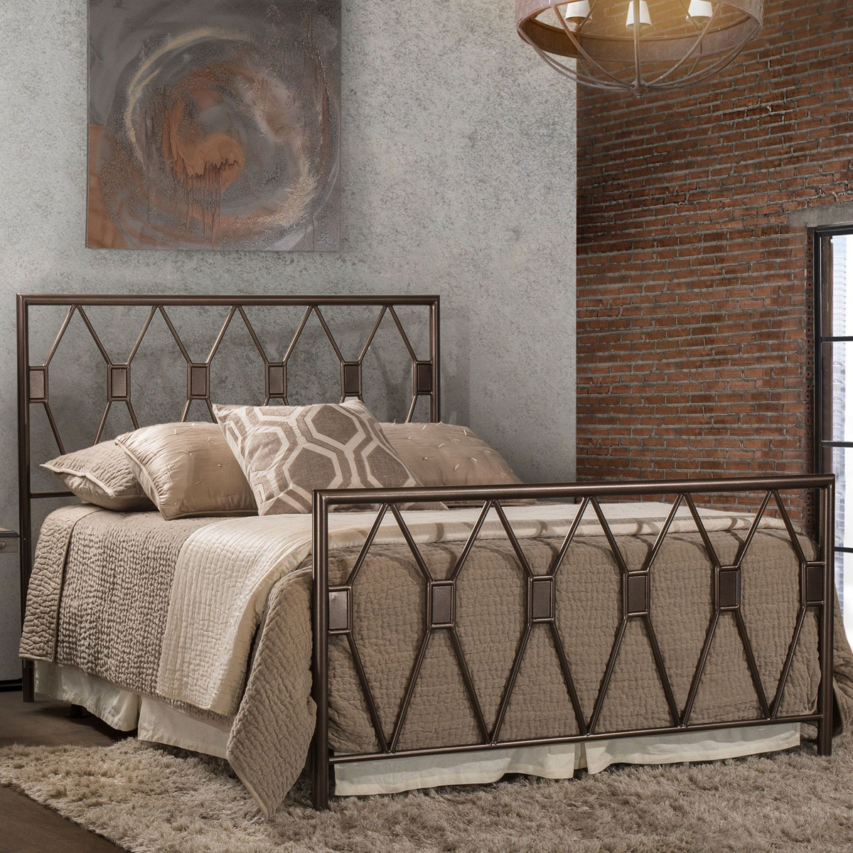Picture of Tripoli King Metal Bed