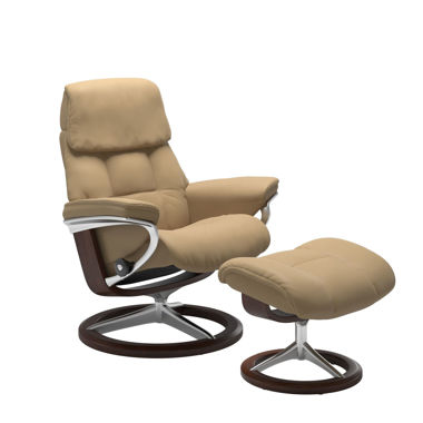 Ruby Medium Chair and Ottoman