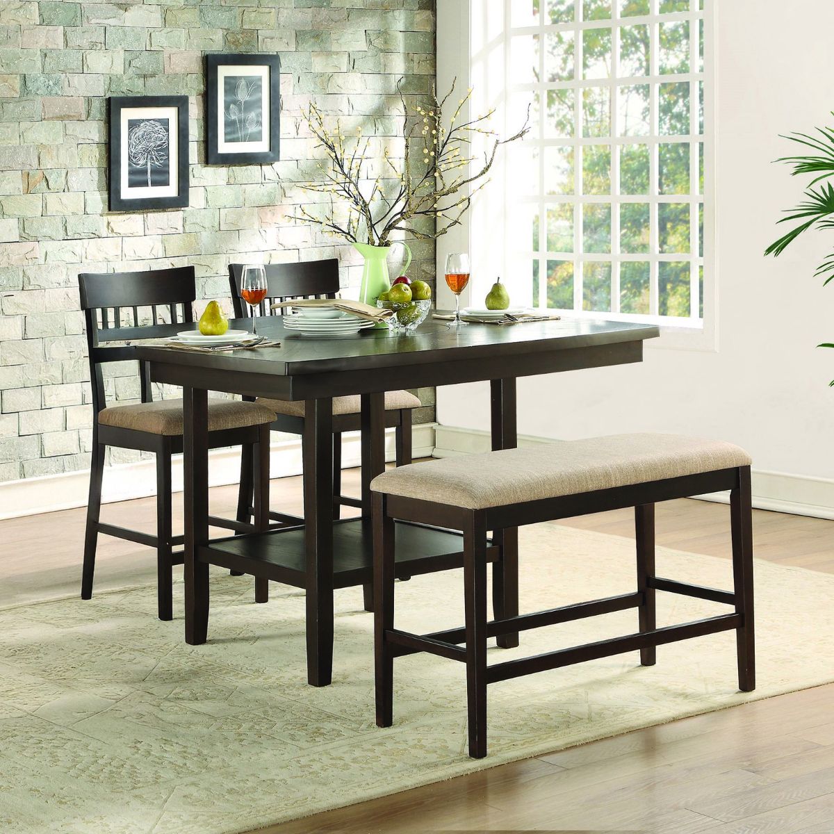 Picture of Balin Counter Height 4-Piece Dining Group