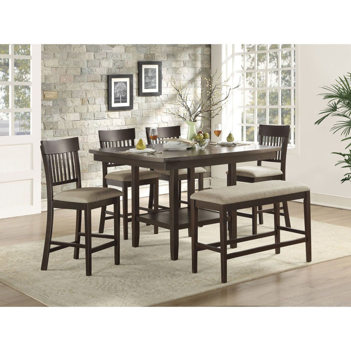 Picture of Balin Counter Height 4-Piece Dining Group