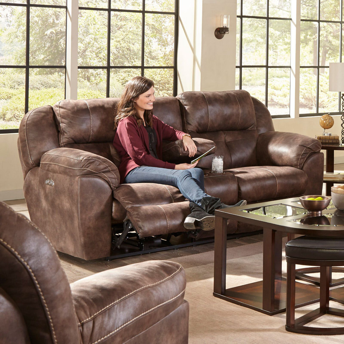 Picture of Ferrington Power Recliner Loveseat