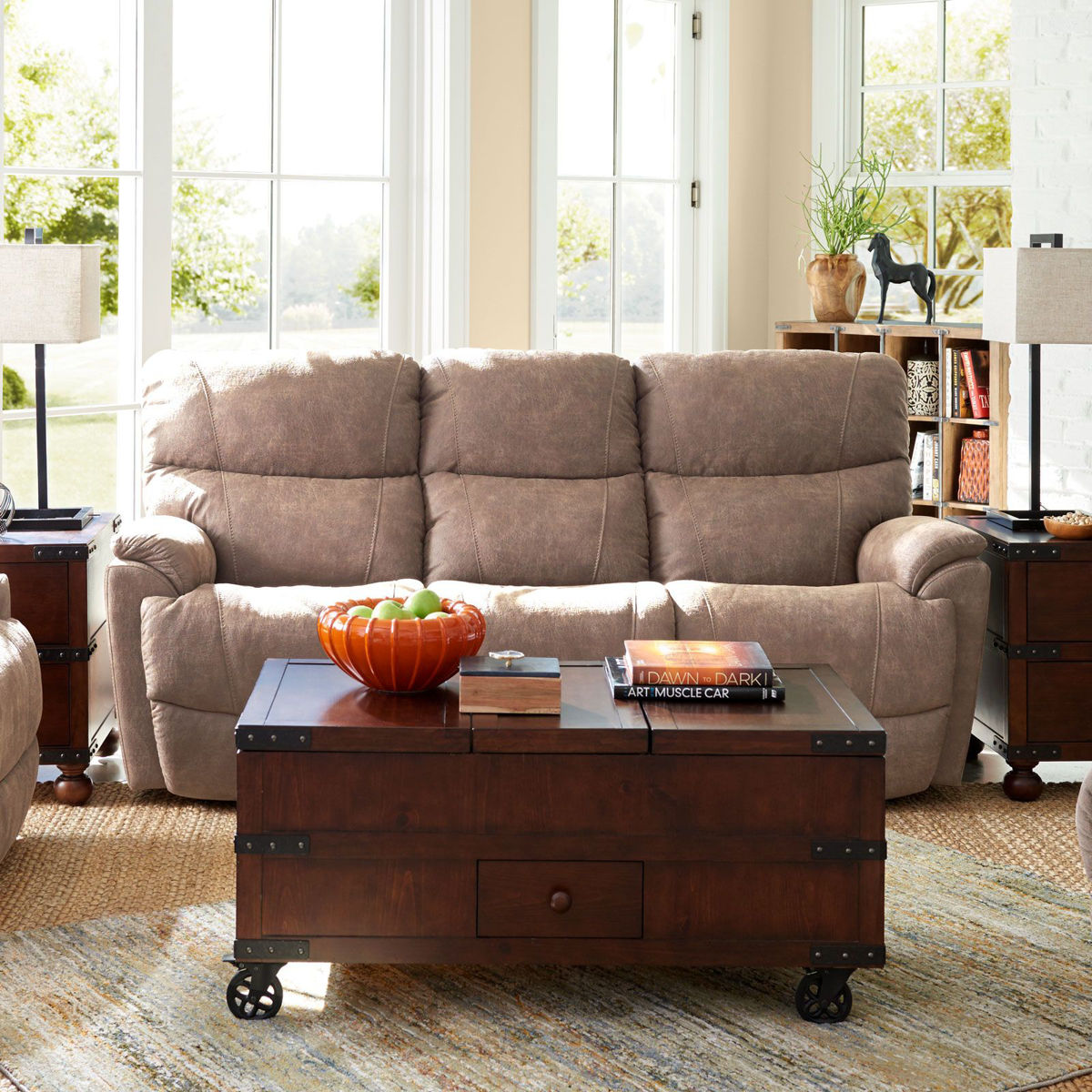 Picture of Trouper Sable Power Recliner Sofa