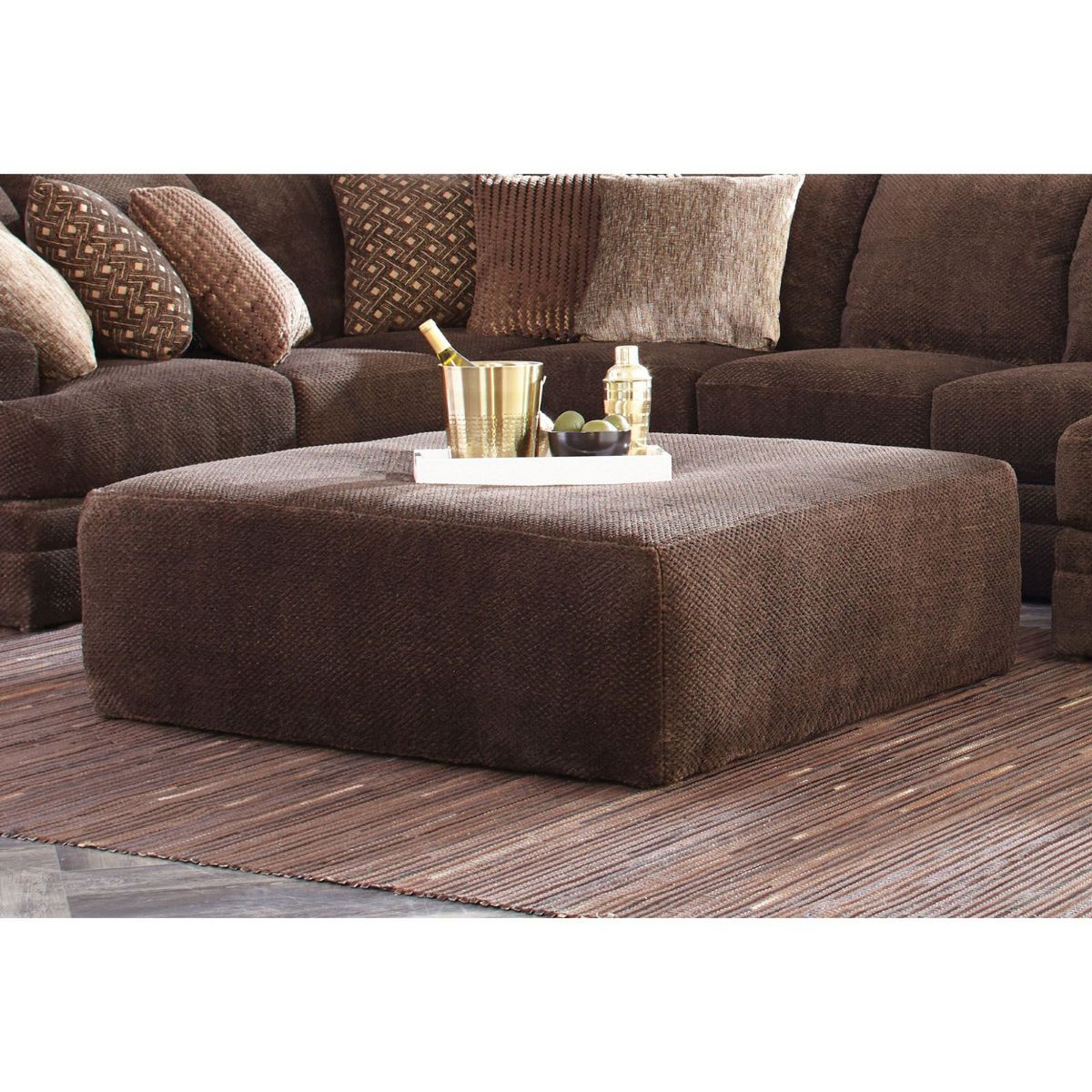 Picture of Mammoth Chocolate Cocktail Ottoman