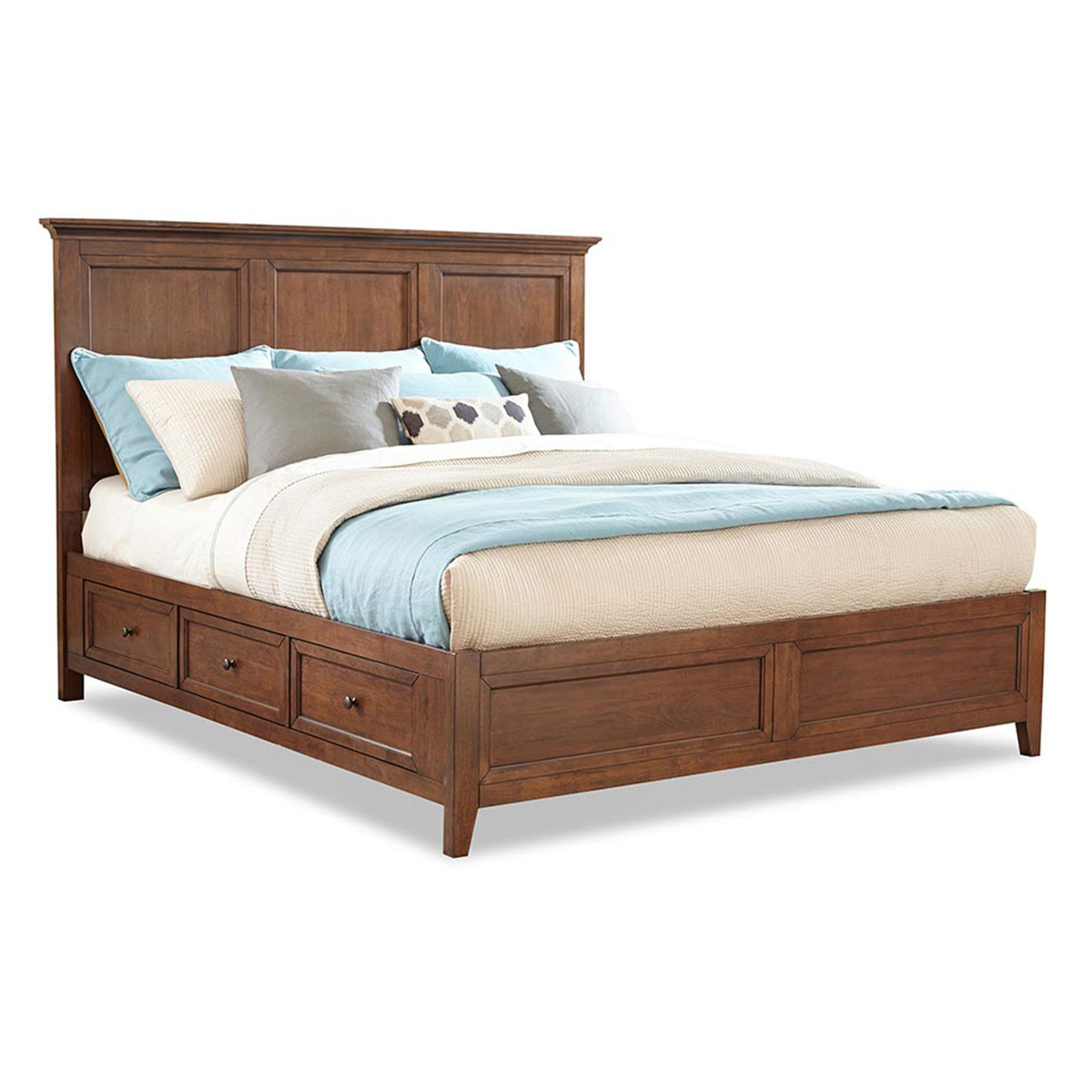 Picture of Tuscan Finish King Storage Bed