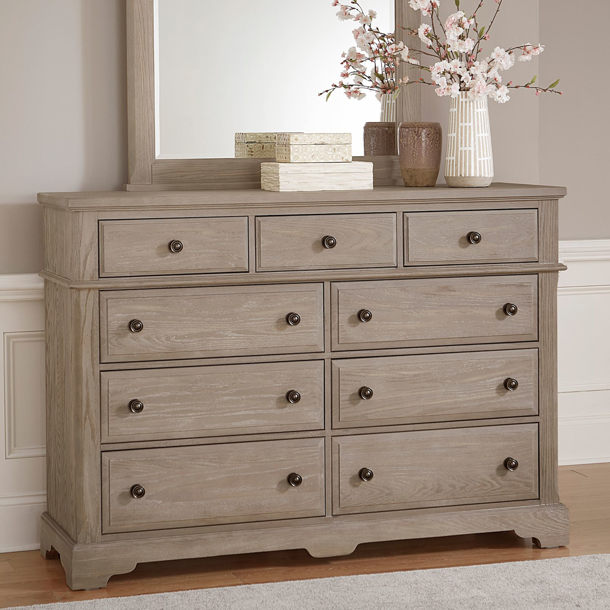 Picture of Greystone 9-Drawer Bureau