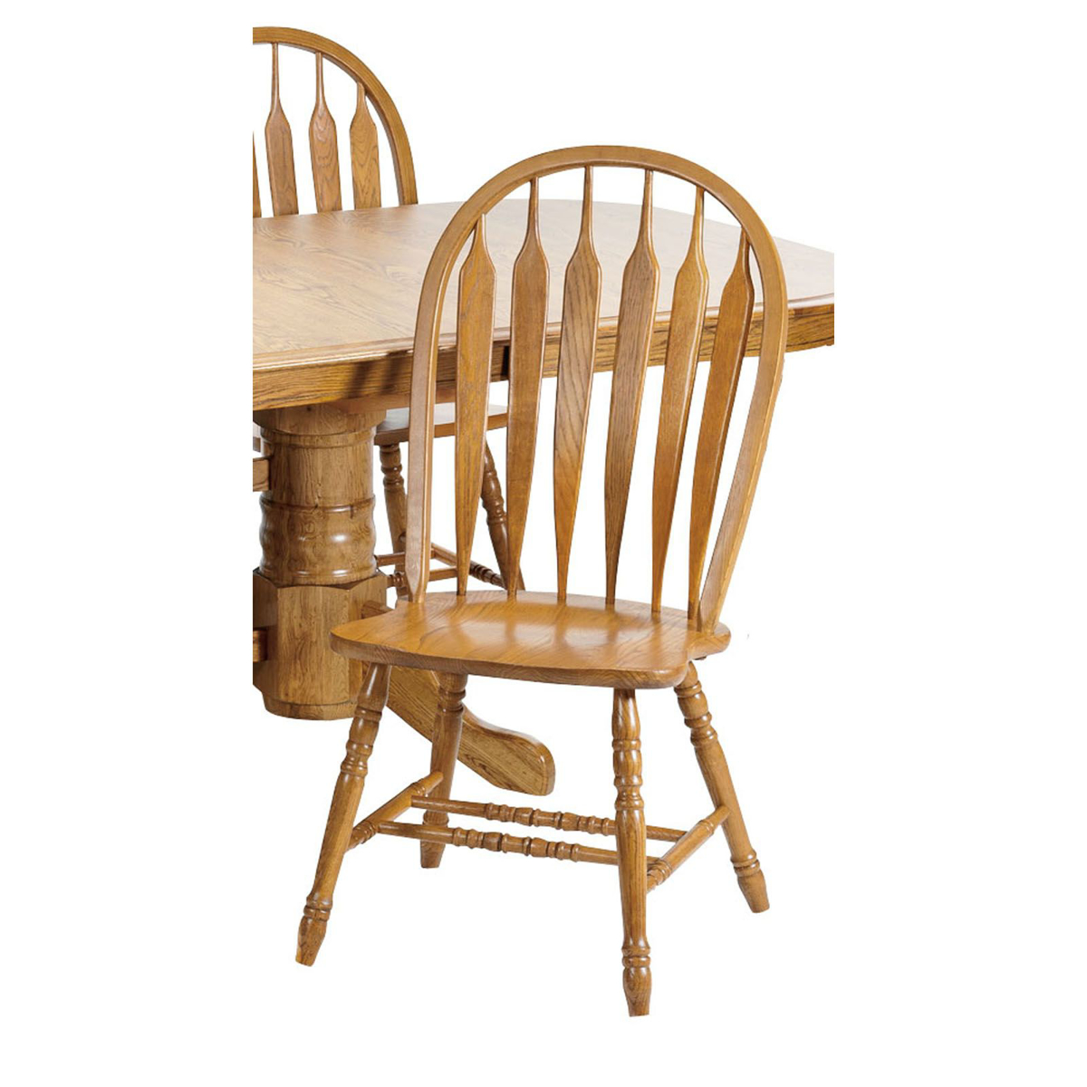 Picture of Chestnut Finish Side Chair