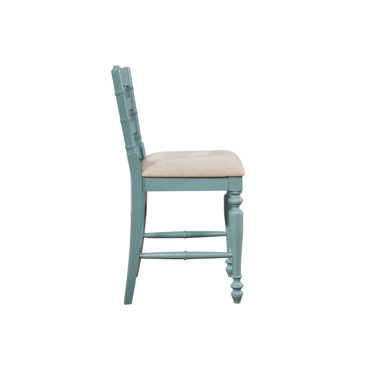 Picture of Marino Blue Finish Stool