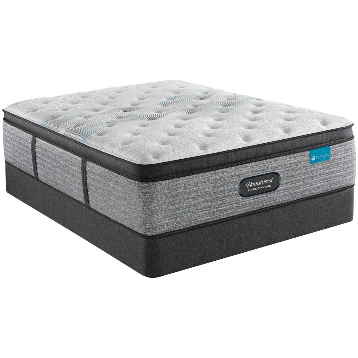 Picture of Twin Harmony Lux Carbon Medium Pillow Top Mattress Set