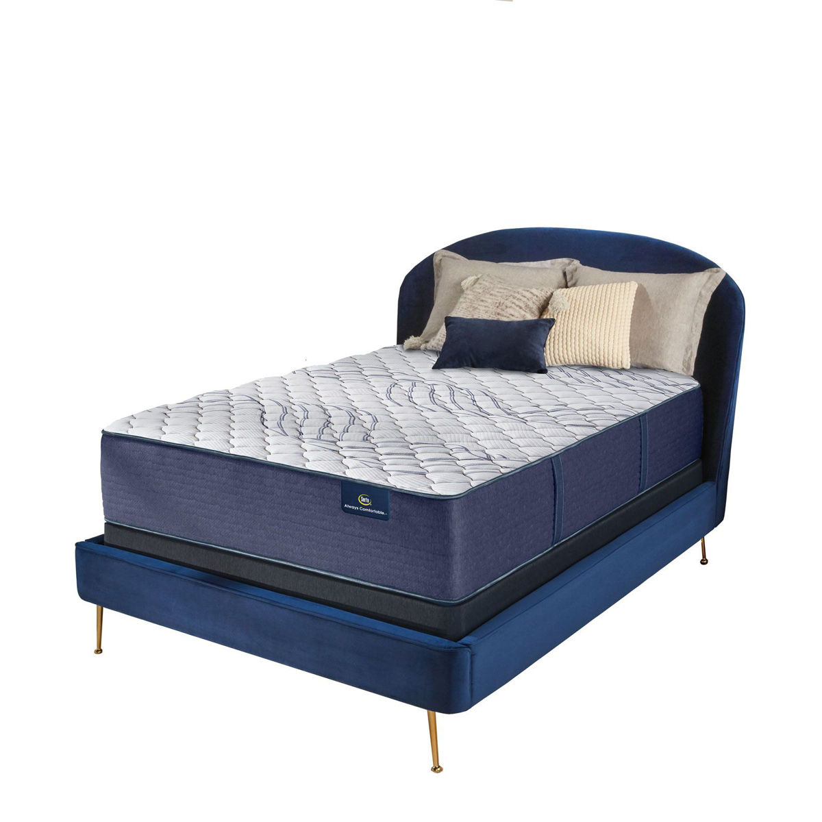 Picture of Calm Sky Plush Twin Mattress Set