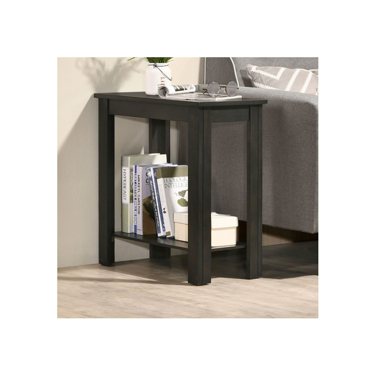 Picture of Pierce Charcoal Chairside Table