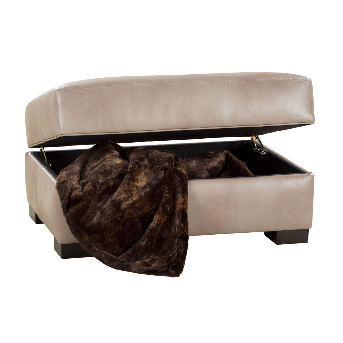 Picture of Genesis Leather Storage Ottoman