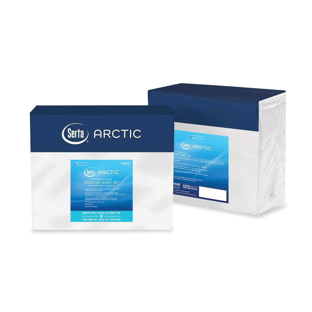 Picture of Arctic Queen White Sheet Set