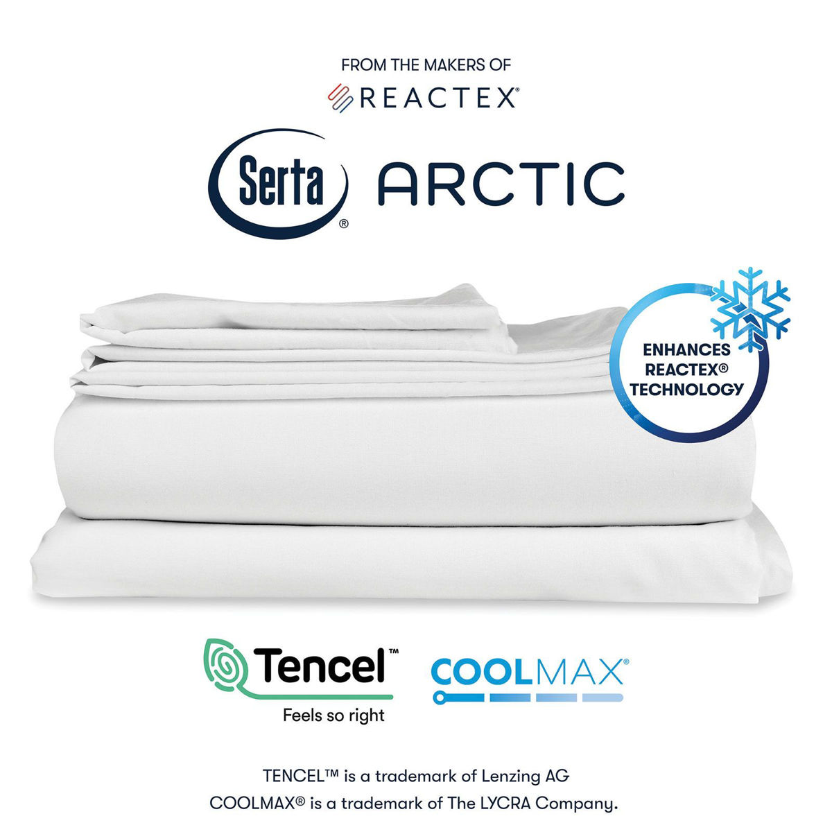 Picture of Arctic Queen White Sheet Set