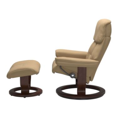 Ruby Small Chair and Ottoman