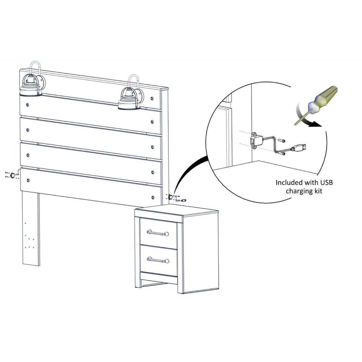 Picture of Drystan Queen 3-Piece Bedroom