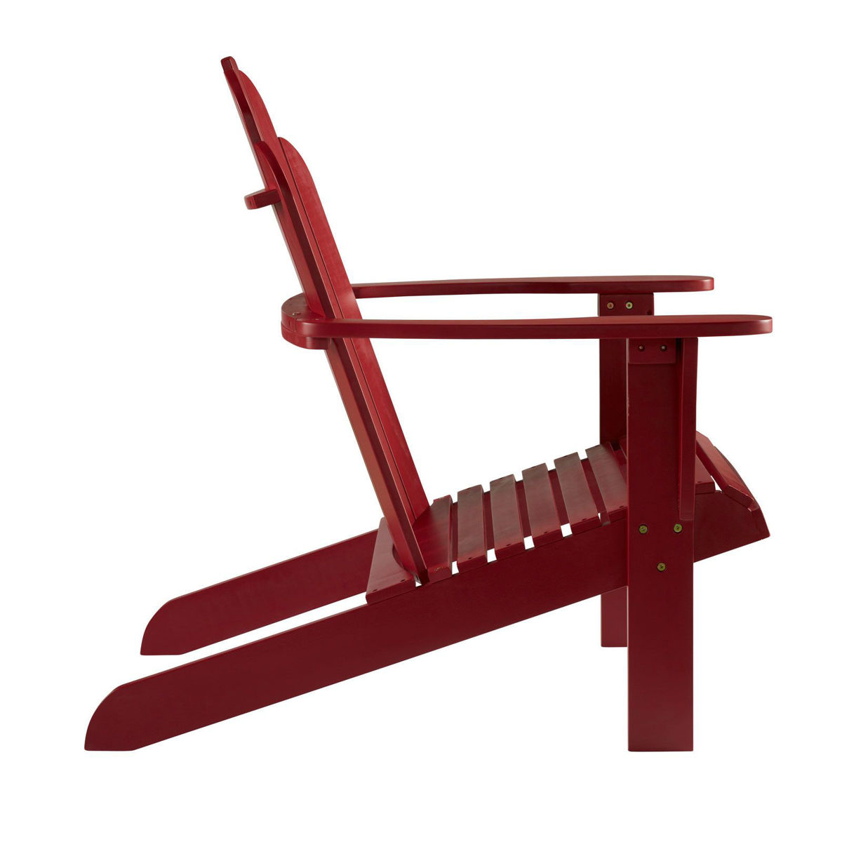 Picture of Red Adirondack Chair