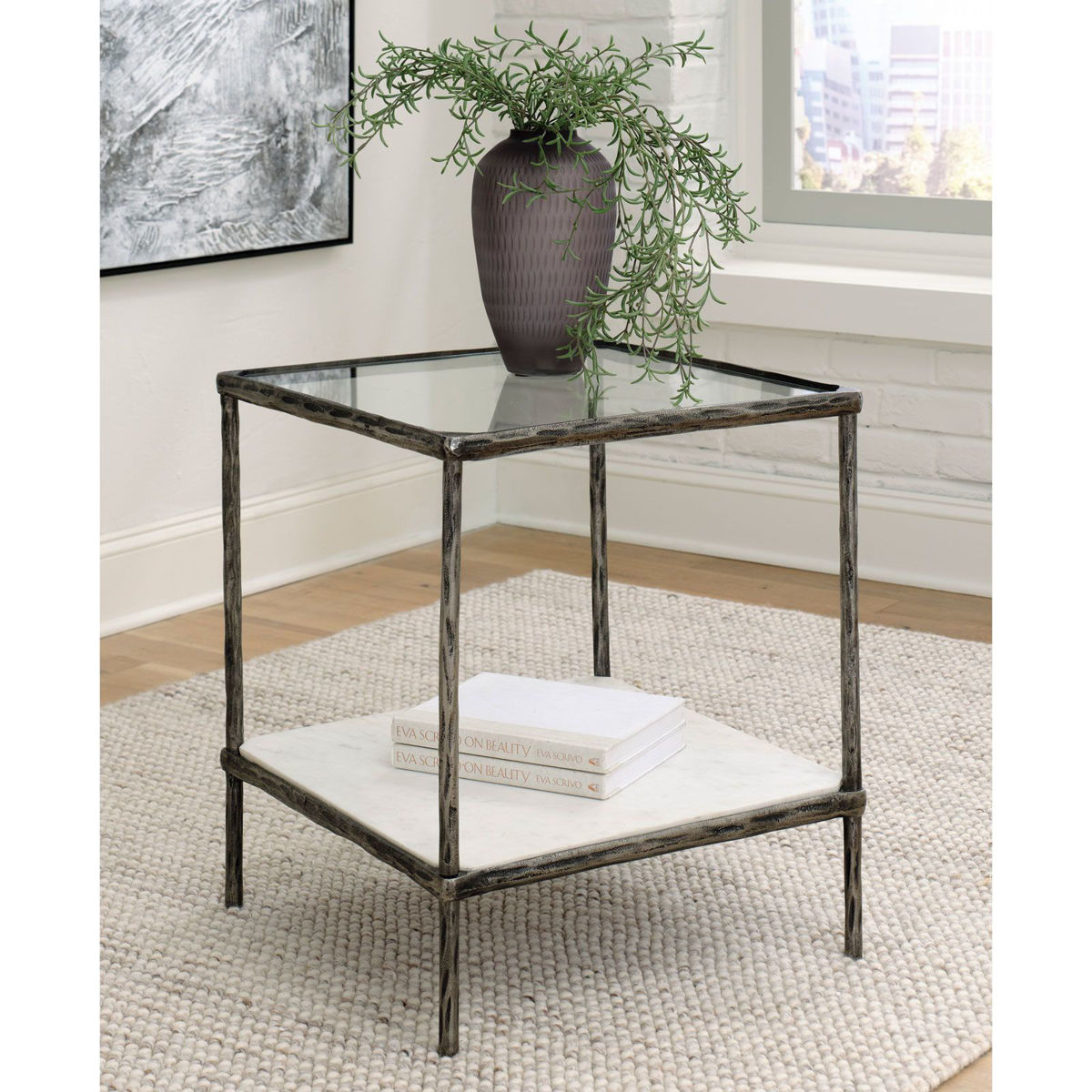 Picture of Ryandale Pewter Accent Table