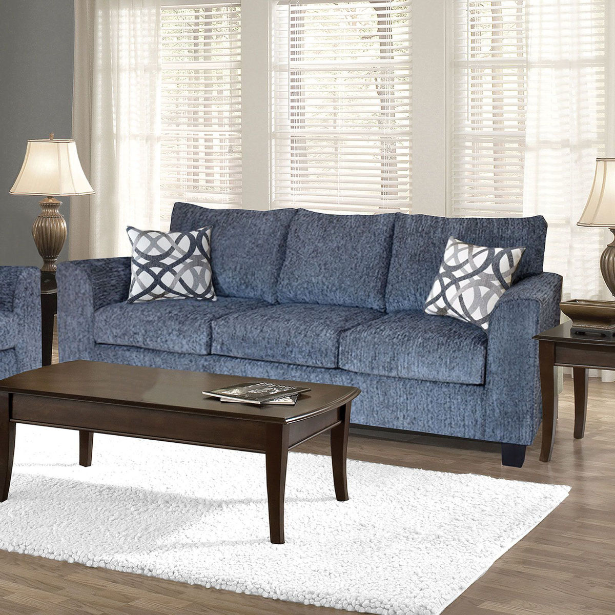 Picture of Carson Blue Sofa