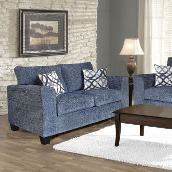 Carson Blue Sofa