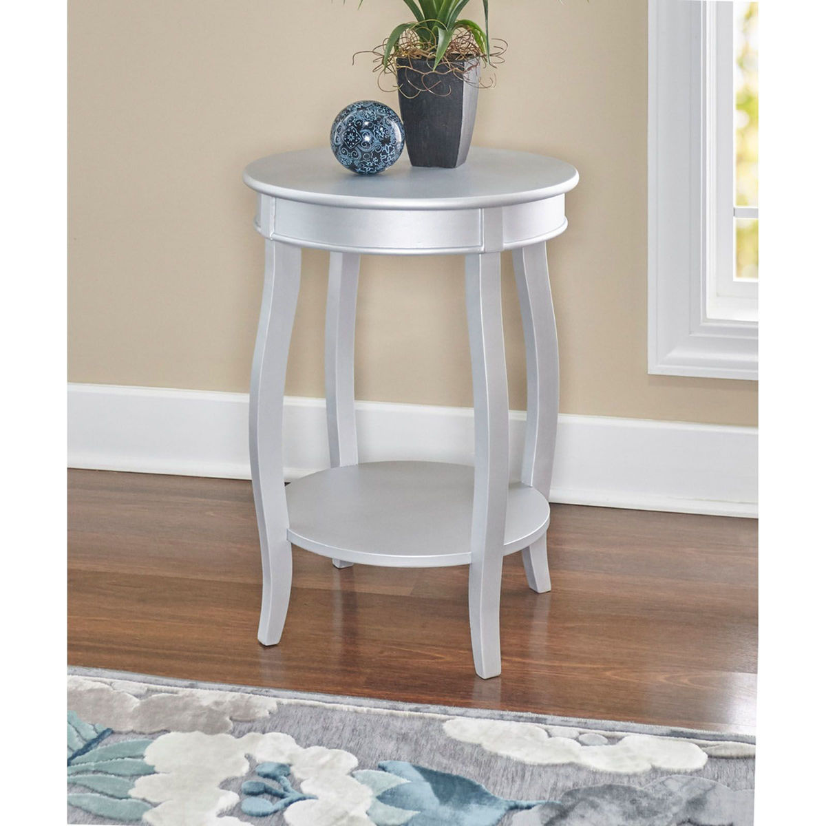 Picture of Silver Accent Table